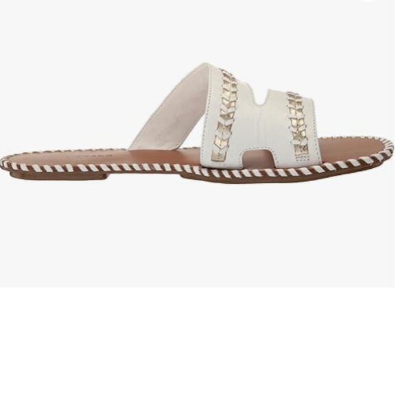 new Lucky Brand Womens Zanora Slip On Flat Casual Slide Sandals253 - Picture 2 of 6